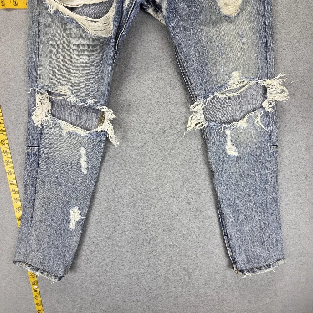 Fear of God Jeans Mens‎ Fourth Collection 2015-2016 Altered Waist Zip Ankle Read